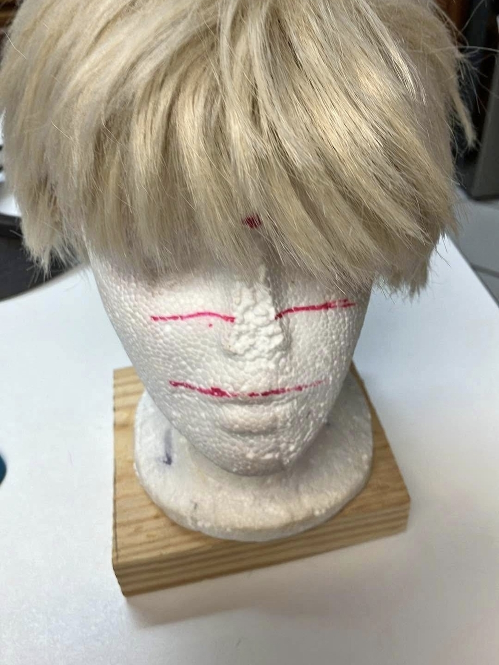 Platinum Blonde Short Fringe Synthetic - Haikyuu Spy Family Anime Cosplay
